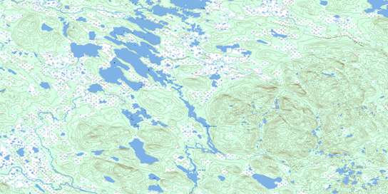 No Title Topographic map 013B08 at 1:50,000 Scale