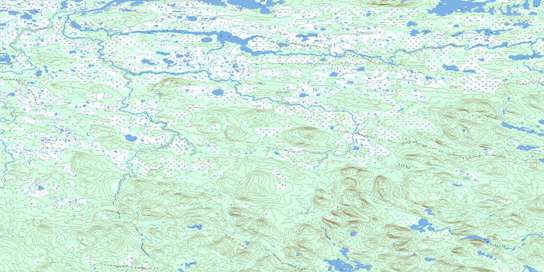 No Title Topographic map 013B10 at 1:50,000 Scale