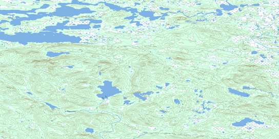 No Title Topo Map 013B11 at 1:50,000 scale - National Topographic System of Canada (NTS) - Toporama map