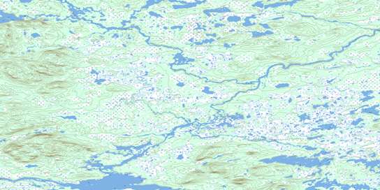 No Title Topo Map 013B15 at 1:50,000 scale - National Topographic System of Canada (NTS) - Toporama map
