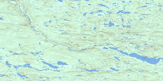 No Title Topo Map 013C11 at 1:50,000 scale - National Topographic System of Canada (NTS) - Toporama map