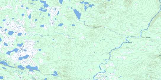 No Title Topographic map 013C16 at 1:50,000 Scale