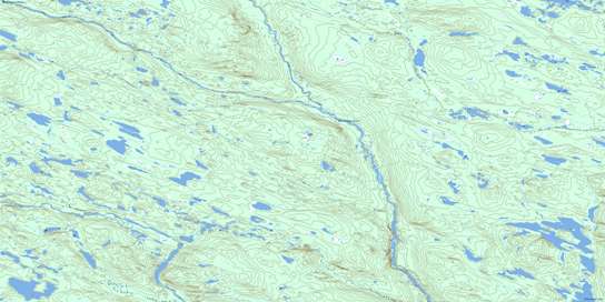 No Title Topo Map 013D01 at 1:50,000 scale - National Topographic System of Canada (NTS) - Toporama map