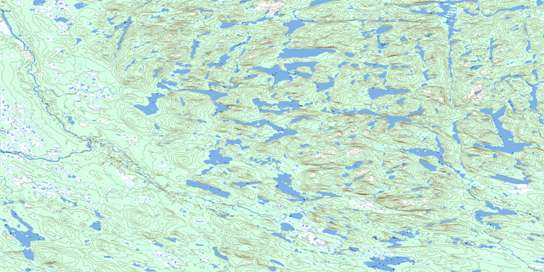 No Title Topo Map 013D15 at 1:50,000 scale - National Topographic System of Canada (NTS) - Toporama map