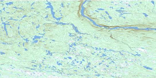 No Title Topographic map 013D16 at 1:50,000 Scale