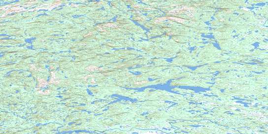 No Title Topo Map 013E09 at 1:50,000 scale - National Topographic System of Canada (NTS) - Toporama map