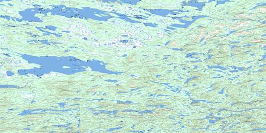 No Title Topo Map 013E10 at 1:50,000 scale - National Topographic System of Canada (NTS) - Toporama map