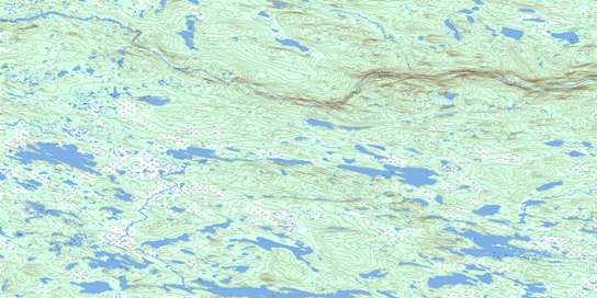 No Title Topo Map 013F05 at 1:50,000 scale - National Topographic System of Canada (NTS) - Toporama map
