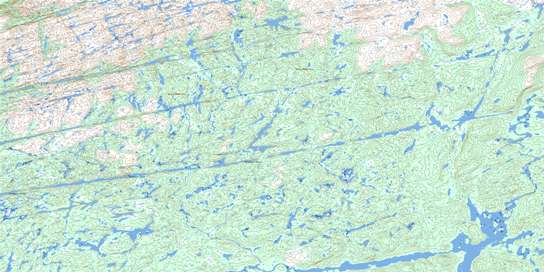 No Title Topo Map 013G06 at 1:50,000 scale - National Topographic System of Canada (NTS) - Toporama map