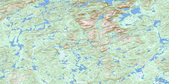 No Title Topographic map 013G07 at 1:50,000 Scale