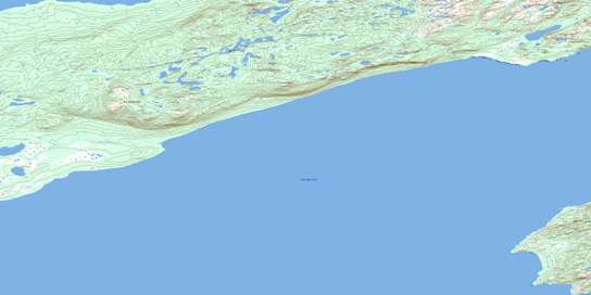 Etagaulet Point Topo Map 013G14 at 1:50,000 scale - National Topographic System of Canada (NTS) - Toporama map