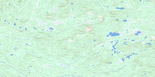 No Title Topographic map 013H03 at 1:50,000 Scale