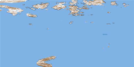 Indian Harbour Topographic map 013I06 at 1:50,000 Scale