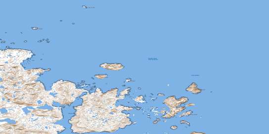 Holton Harbour Topo Map 013I11 at 1:50,000 scale - National Topographic System of Canada (NTS) - Toporama map