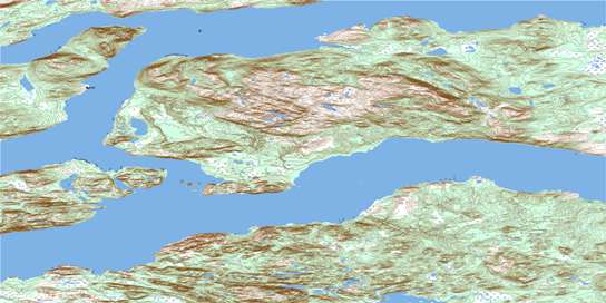 Rigolet Topographic map 013J01 at 1:50,000 Scale