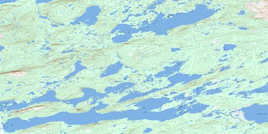 No Title Topo Map 013J12 at 1:50,000 scale - National Topographic System of Canada (NTS) - Toporama map
