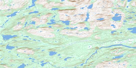 Monkey Hill Topographic map 013J14 at 1:50,000 Scale