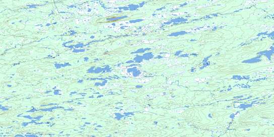 Mulligan River Topo Map 013K01 at 1:50,000 scale - National Topographic System of Canada (NTS) - Toporama map