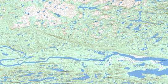 No Title Topo Map 013K12 at 1:50,000 scale - National Topographic System of Canada (NTS) - Toporama map