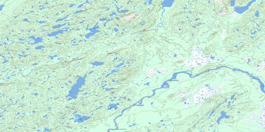 No Title Topographic map 013K15 at 1:50,000 Scale
