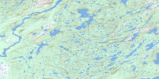 No Title Topographic map 013K16 at 1:50,000 Scale