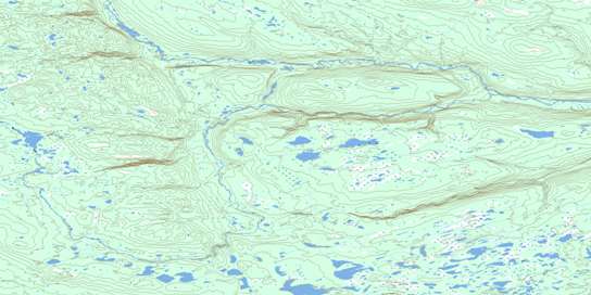 No Title Topo Map 013L10 at 1:50,000 scale - National Topographic System of Canada (NTS) - Toporama map