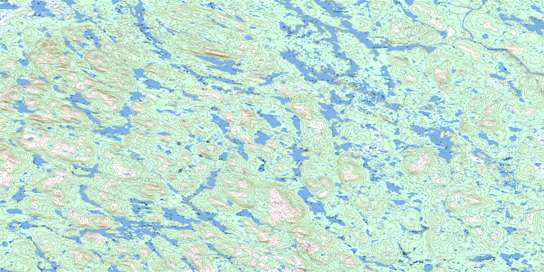 Spot Lake Topo Map 013L12 at 1:50,000 scale - National Topographic System of Canada (NTS) - Toporama map