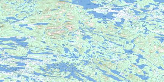 Ethyl Lake Topo Map 013L13 at 1:50,000 scale - National Topographic System of Canada (NTS) - Toporama map