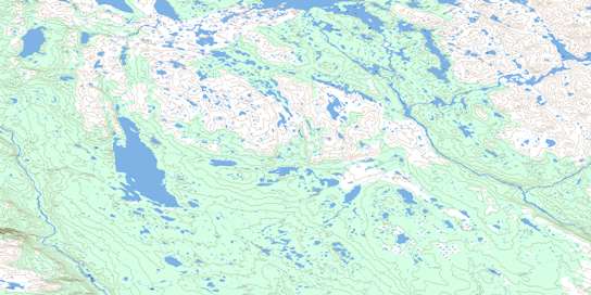 No Title Topo Map 013L15 at 1:50,000 scale - National Topographic System of Canada (NTS) - Toporama map