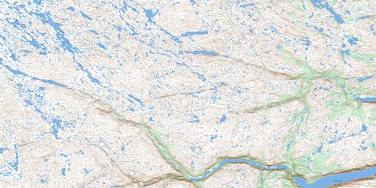 No Title Topo Map 013M01 at 1:50,000 scale - National Topographic System of Canada (NTS) - Toporama map