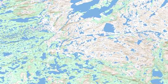 No Title Topo Map 013M03 at 1:50,000 scale - National Topographic System of Canada (NTS) - Toporama map