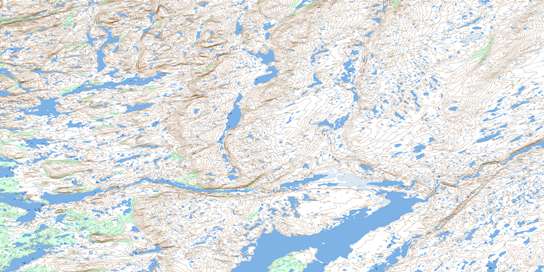 No Title Topographic map 013M06 at 1:50,000 Scale