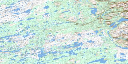 No Title Topo Map 013M10 at 1:50,000 scale - National Topographic System of Canada (NTS) - Toporama map