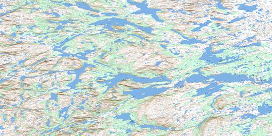 No Title Topo Map 013M11 at 1:50,000 scale - National Topographic System of Canada (NTS) - Toporama map