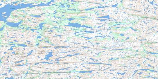 No Title Topographic map 013M13 at 1:50,000 Scale