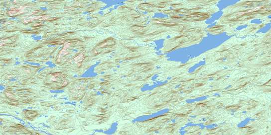 No Title Topographic map 013N06 at 1:50,000 Scale