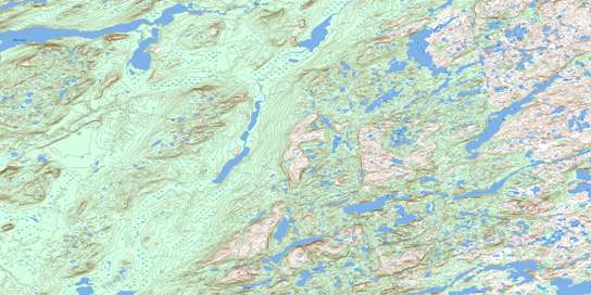 No Title Topographic map 013N07 at 1:50,000 Scale