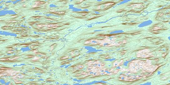 No Title Topo Map 013N11 at 1:50,000 scale - National Topographic System of Canada (NTS) - Toporama map