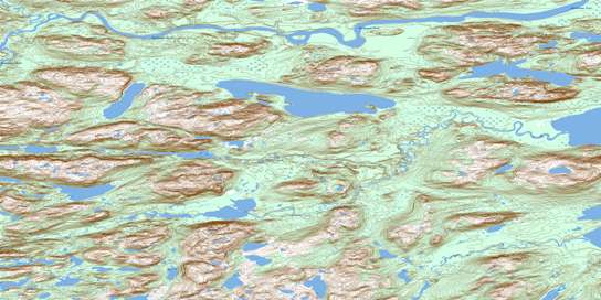 No Title Topographic map 013N13 at 1:50,000 Scale