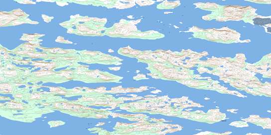 Kamarsuk Topo Map 014C05 at 1:50,000 scale - National Topographic System of Canada (NTS) - Toporama map