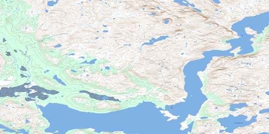 Port Manvers Run Topographic map 014C13 at 1:50,000 Scale