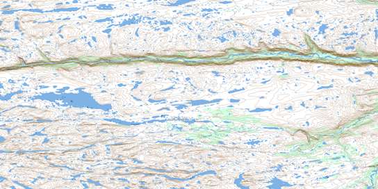 Long Pond Topo Map 014D03 at 1:50,000 scale - National Topographic System of Canada (NTS) - Toporama map