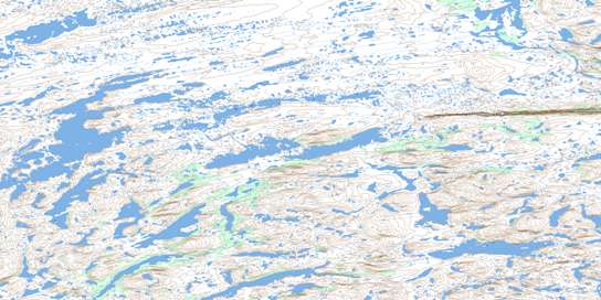 No Title Topo Map 014D04 at 1:50,000 scale - National Topographic System of Canada (NTS) - Toporama map