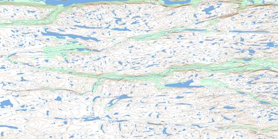 No Title Topographic map 014D07 at 1:50,000 Scale