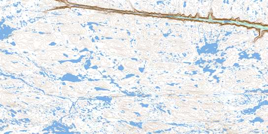 No Title Topo Map 014D12 at 1:50,000 scale - National Topographic System of Canada (NTS) - Toporama map