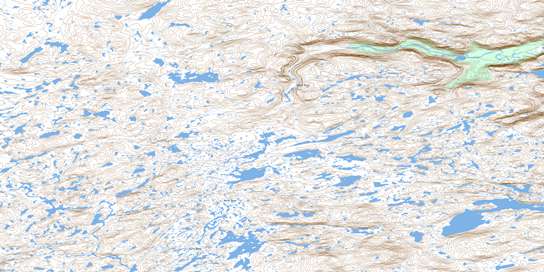No Title Topo Map 014E06 at 1:50,000 scale - National Topographic System of Canada (NTS) - Toporama map