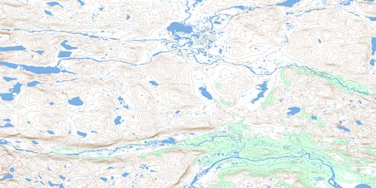 No Title Topo Map 014E10 at 1:50,000 scale - National Topographic System of Canada (NTS) - Toporama map