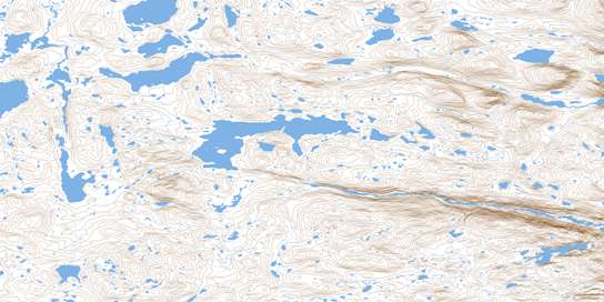No Title Topo Map 014E11 at 1:50,000 scale - National Topographic System of Canada (NTS) - Toporama map
