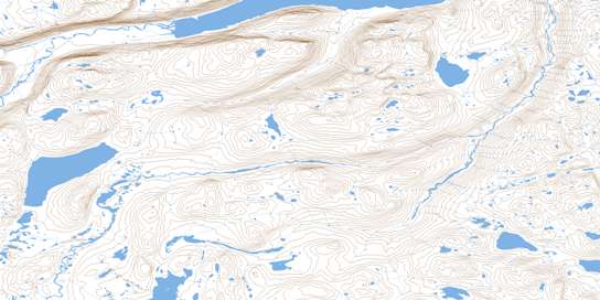 No Title Topo Map 014E14 at 1:50,000 scale - National Topographic System of Canada (NTS) - Toporama map