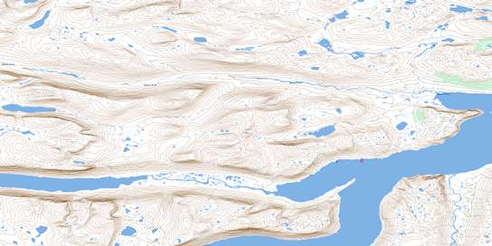 No Title Topo Map 014L03 at 1:50,000 scale - National Topographic System of Canada (NTS) - Toporama map